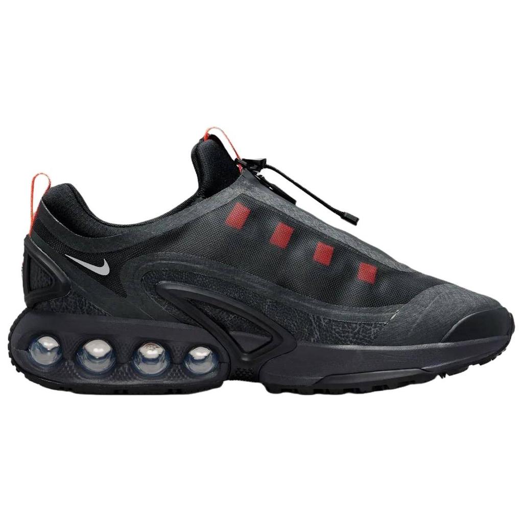 Nike Air Max DN Roam Comfortable Running Shoes Unisex Sneakers Black Red IH2138-001