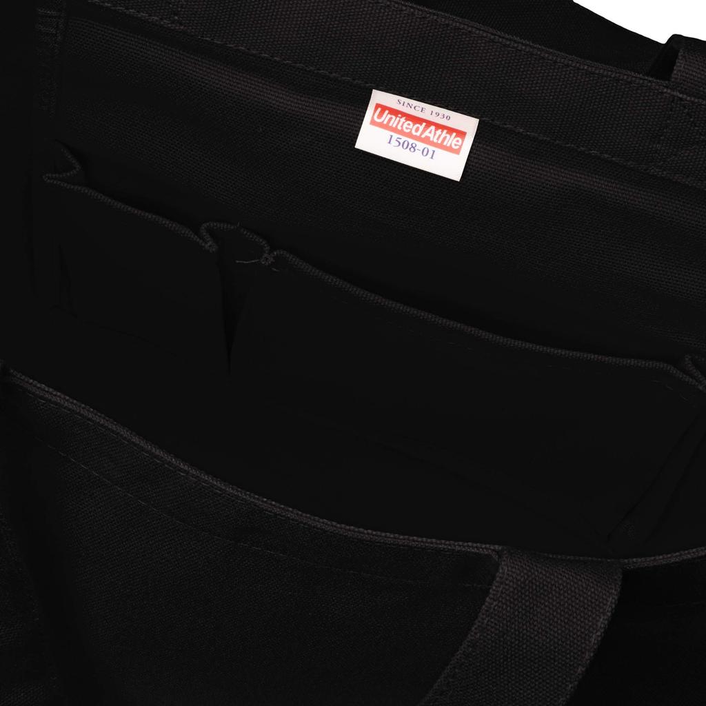 F-Style Heavyweight Canvas Tote Bag, Black