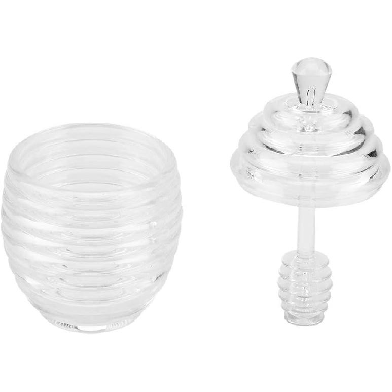 Honey Container Beehive Honey Pot Transparent Honey Jar Honey Jar, Honey Pot, for Home Kitchen
