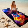 1Pc Space Adventure Stitch Beach Towel, Quick Dry, Multi-Use for Beach Pool Gym Yoga Home Travel, Christmas, Halloween, Xmas Gift S929261