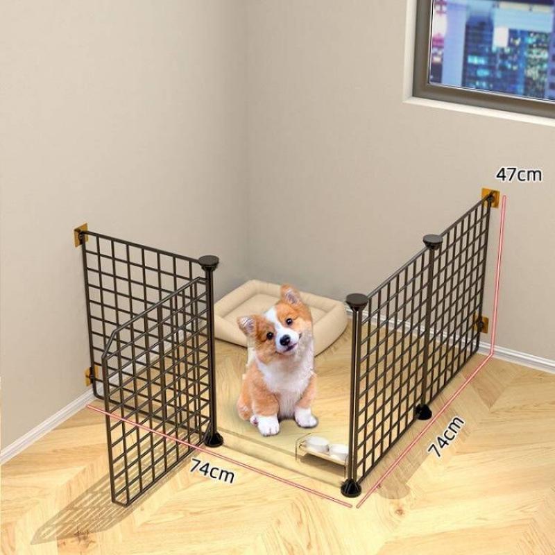 Indoor Pet Gate for Small Dogs: Teddy, Bichon Frise, Corgi, Chihuahua