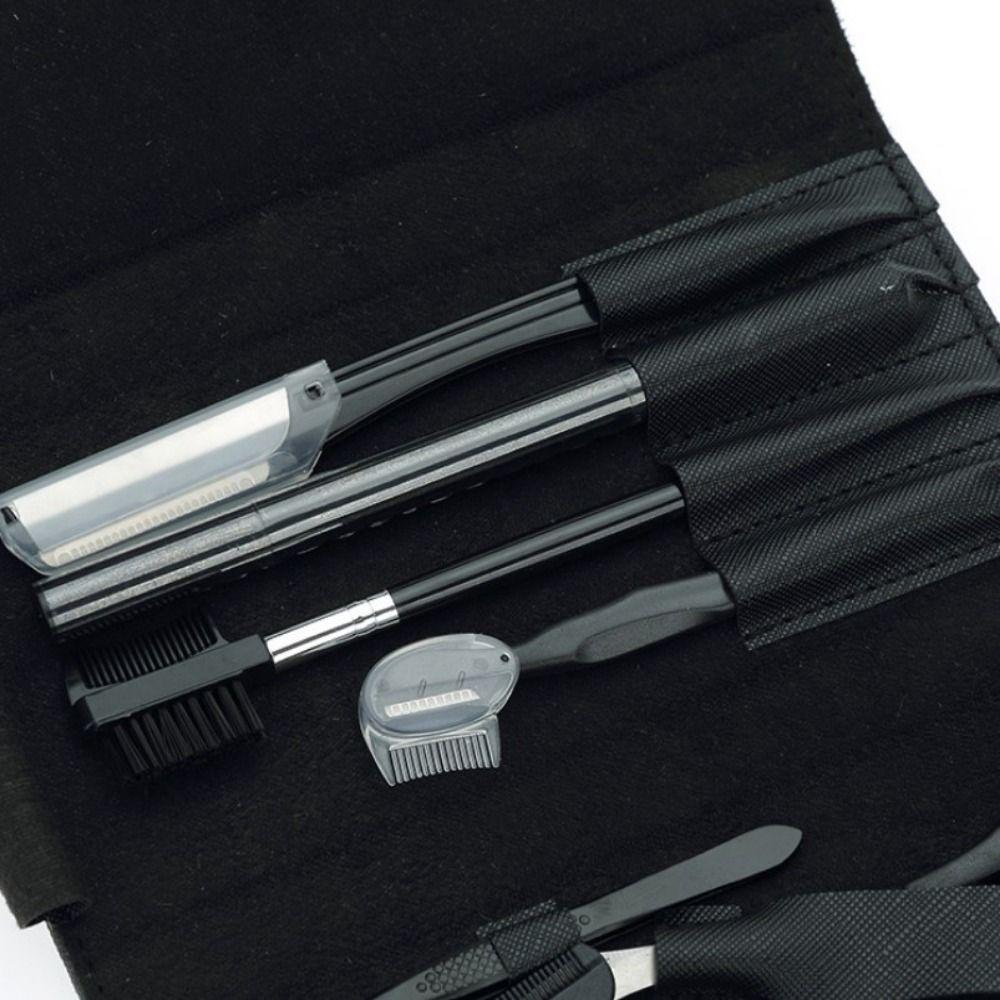 8/9 Stück Edelstahl Augenbrauenpflege-Set 7/8in1 Präzisionspinzette Professionelles Pinzetten-Set Augenbrauenstift Augenbrauenrasierer
