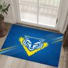 Warrington Wolves Design Crystal Velvet Carpet Cozy Non?Slip Printed Rug For Bedroom Living Room Entrance