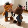 Neueste Simulations-Anzieh-Wildschwein-Puppe Kawaii Kuscheltier Plüschtier Figur Cartoon Anime Niedlich Kinder Geburtstags-Feiertagsgeschenk Puppe