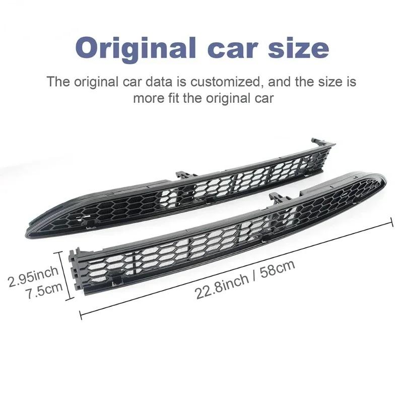 For Tesla Model 3 Highland 2024-2026 Lower Bumper Anti Insect Net Anti Dust Proof Inner Vent Grille Cover Car Insect-proof Net