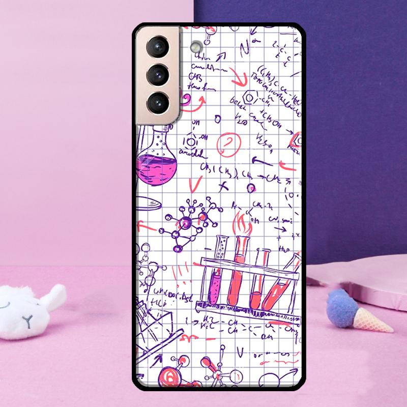 

Chemistry Laboratory Phone Case For Samsung Galaxy S25 Ultra S24 S23 Ultra S9 S10 S20 S21 S22 Plus S24 FE Cover Galaxy S9 Plus