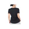 Nike Sportswear Logo Embroidered Crew Neck Short Sleeve T-Shirt Women T-Shirts Black DX7903-010