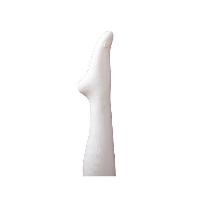 Creamy Line Stockings (Cream White)