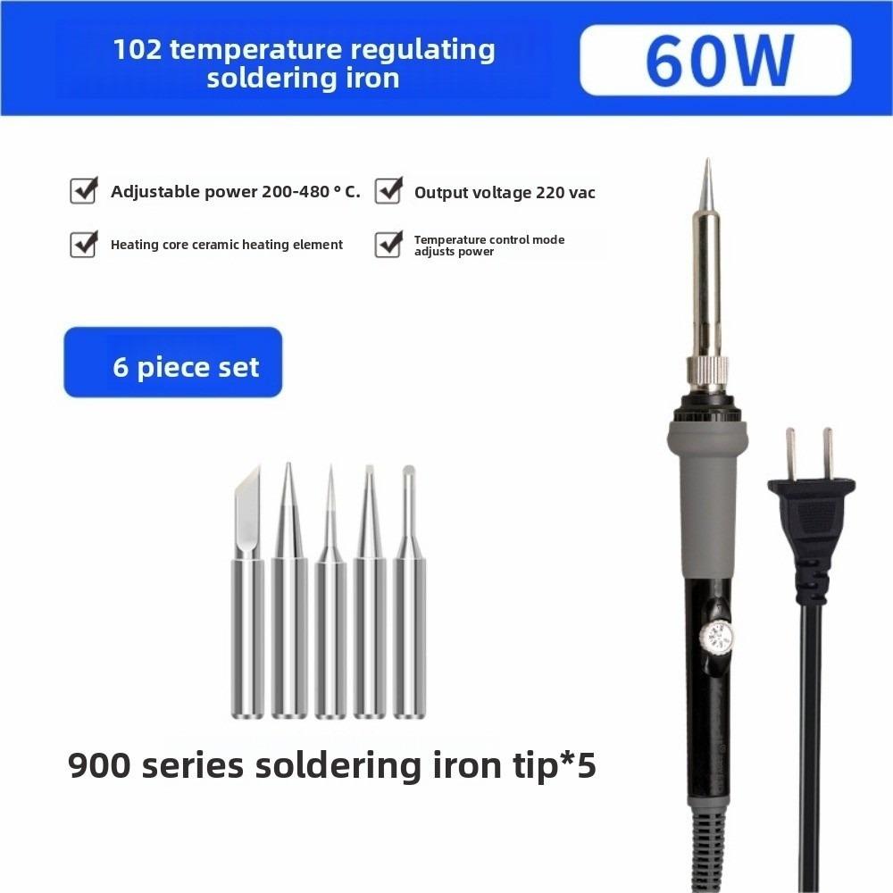 High Quality 110V 220V 60W Adjustable Temperature Multistyles Alternating Current Welding Solder Repair Tool