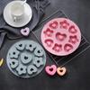 Multicavity Heart Little Star Biscuit Making Tool Twinkle Star Chocolate Muse Cake Silicone Mould Ice Tray Candle Soap Decor