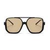 Lovely Mirror Square Sunglasses Women Men Rectangle Casual Big Frame Designer Brand Eyewear Female Male