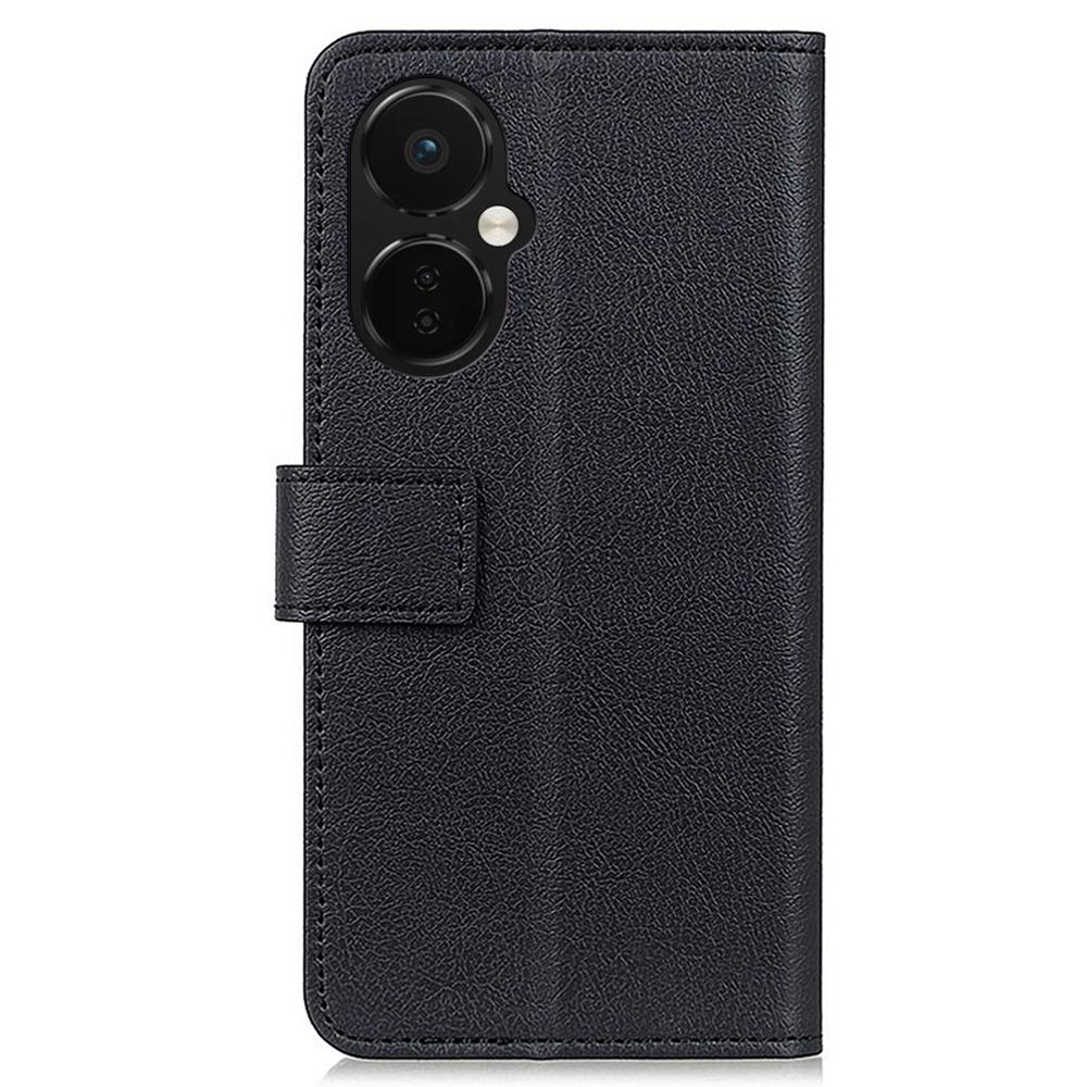 Für OnePlus Nord CE 3 Lite 5G/Nord N30 5G Kratzfeste Brieftaschenhülle Fein Texturiertes Leder Handy Ständer Hülle