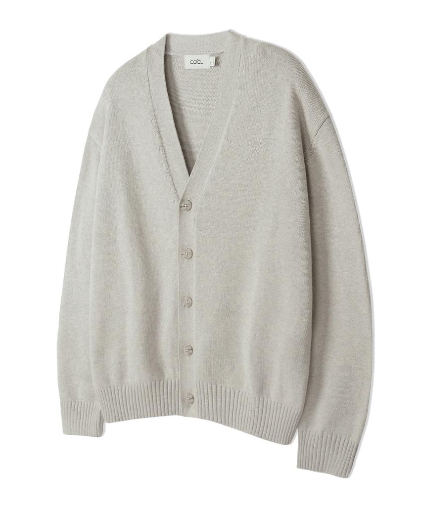 Costume O’Clock [Renewal Ver.] Soft Basic V-Neck Cardigan Navy Cooscd001Navy