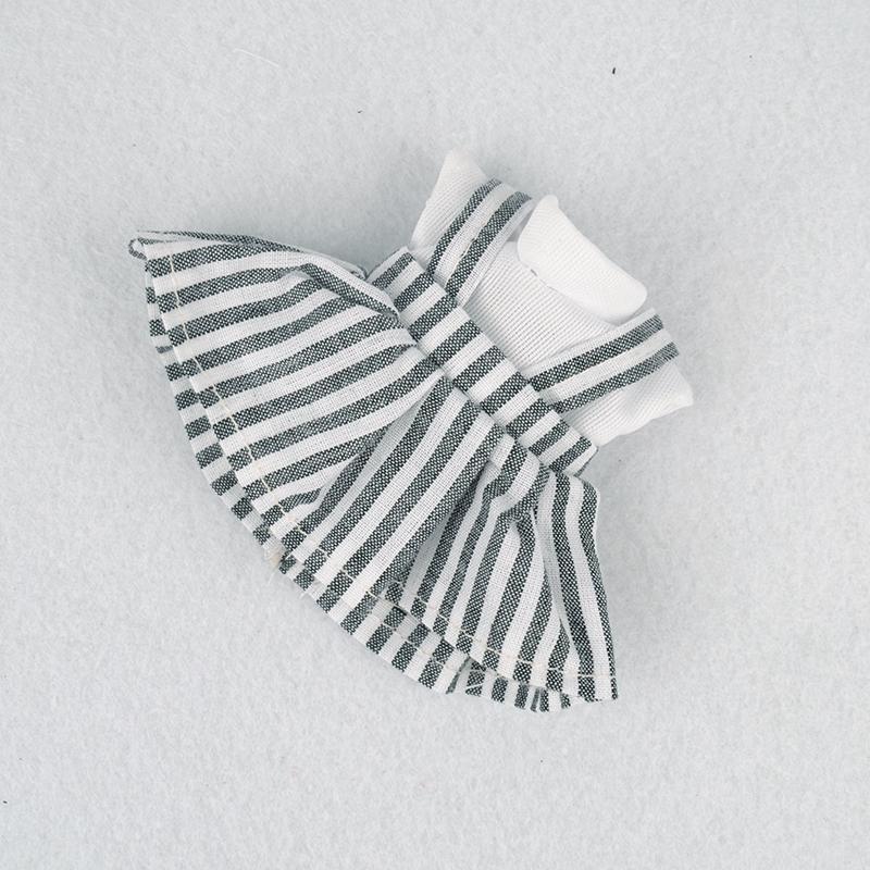 

16 cm Doll Bjd Clothes 6 inch For Dolls Toys White Wedding Dress Spring Summer Winter Season Clothing Suit Furs For Girls 15cm only clothes