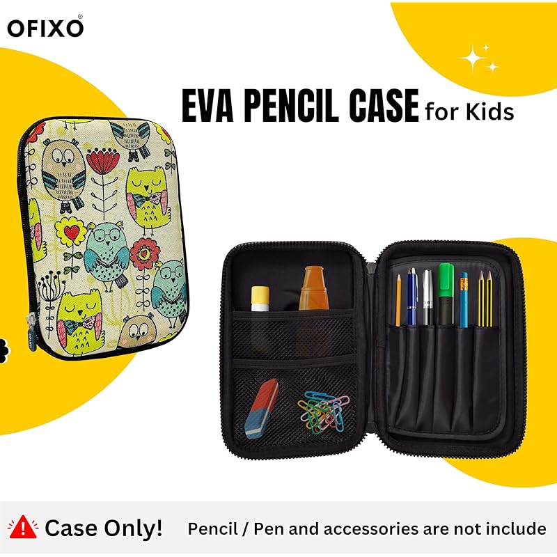 Ofixo Eva Space Pencil Case For Kids - Pencil Pouch, New Kids Designer Pencil Pouch For Kids - Pencil Pouch For Kids S