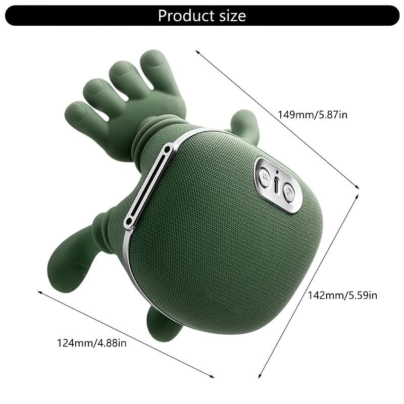 4D Bionic Neck Shoulder Massager N7 Kneading Massager Shawl 3-Level Modes Neck Cervical Waist Leg Body Muscles Massage Pillow