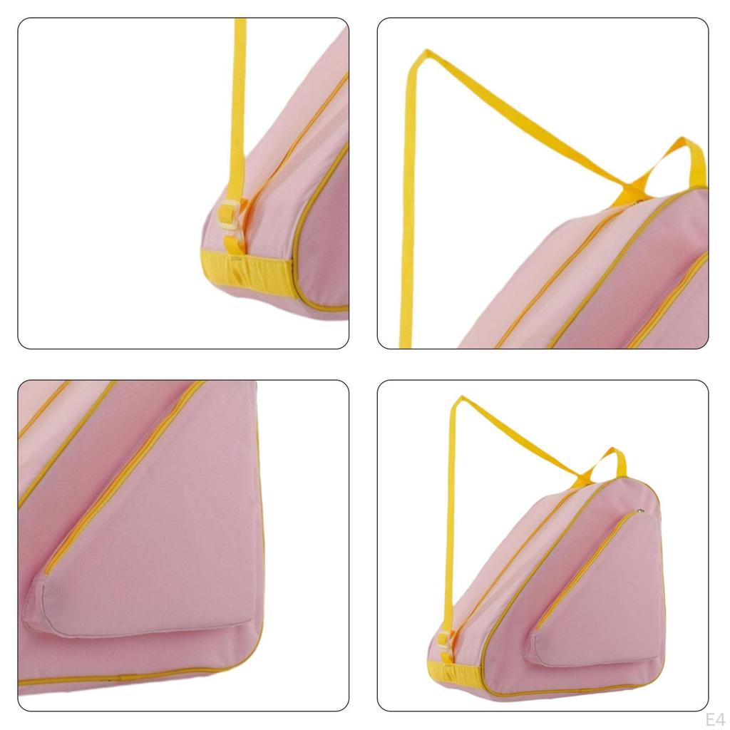 Roller Skate Bag Accessories Storage Breathable with Hanging Buckles for , Figure, Inline Skates Ice
