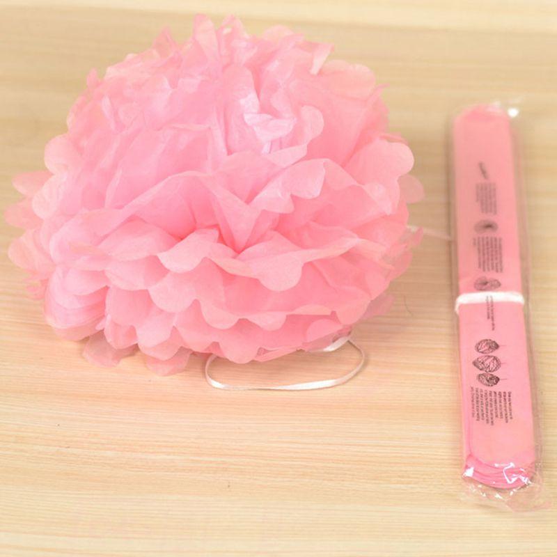 9pcs 8 10 Tissue Paper Pom Poms Ball Wedding Birthday Party Baby Decor Room