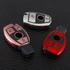 Soft TPU Car Remote Key Case Cover Fob for Mercedes Benz A B G R Class GLA GLK W176 W204 W251 W463 2/3 Button Accessories