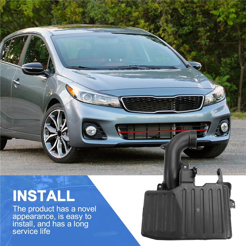Air Intake Resonator 28220-A7000 28220A7000 For Kia Forte 2014-2018 Resonator Duct Tube Hose чёрный