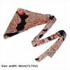 Fashion Ethnic Style Cashew Flower Waist Wrap Multi-functional Multicolor Triangular Scarf Stacked Wear Waist Seal Women