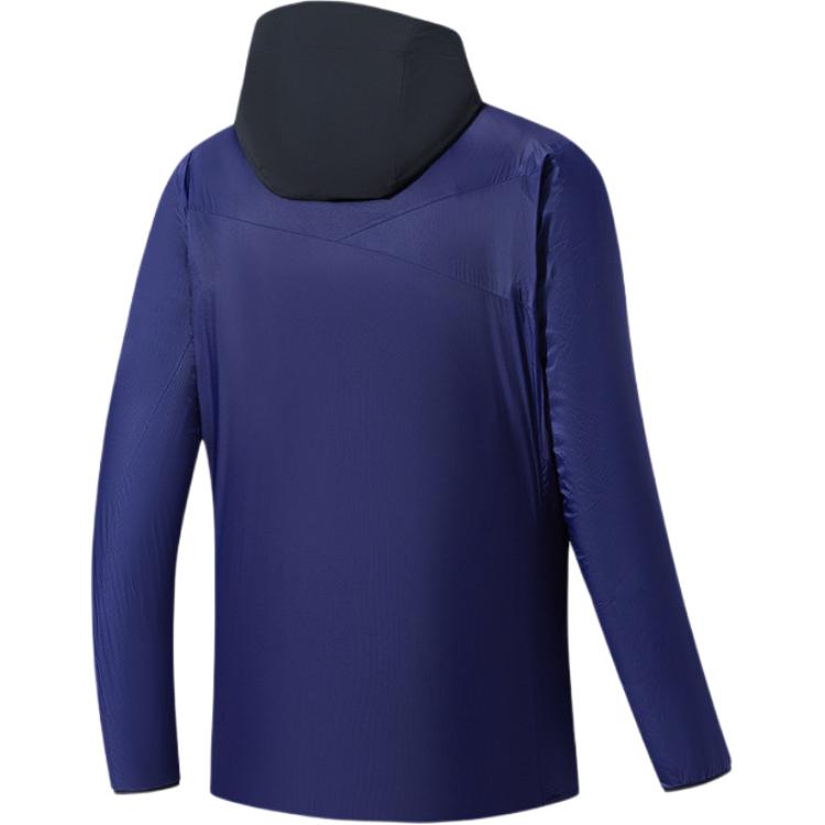 Anta Champion Outdoor Hiking Series Color Block Zipper Versatile Hooded Casual Jacket Men jackets 152610628-3