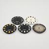 NH35 28.5mm No Logo Sterile Sanding Watch Dial For NH35A NH36 Movement High Quality Silver Nail Date dial Accessories