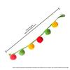 Cat Toys, Tomato Cat Teaser Sticks, Simulated Persimmon Cat Teaser Toys, Self-entertaining and Boring Gadgets with Bells, Catnip Products