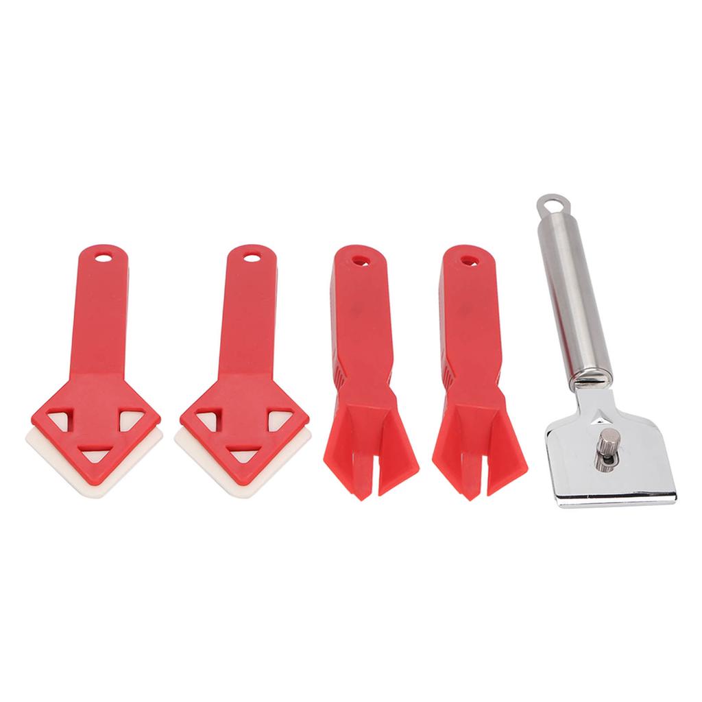 5 Stück Dichtwerkzeug Dichtmittel Fugenmasse Entferner Schaber Set Kit für Reparatur Reinigung