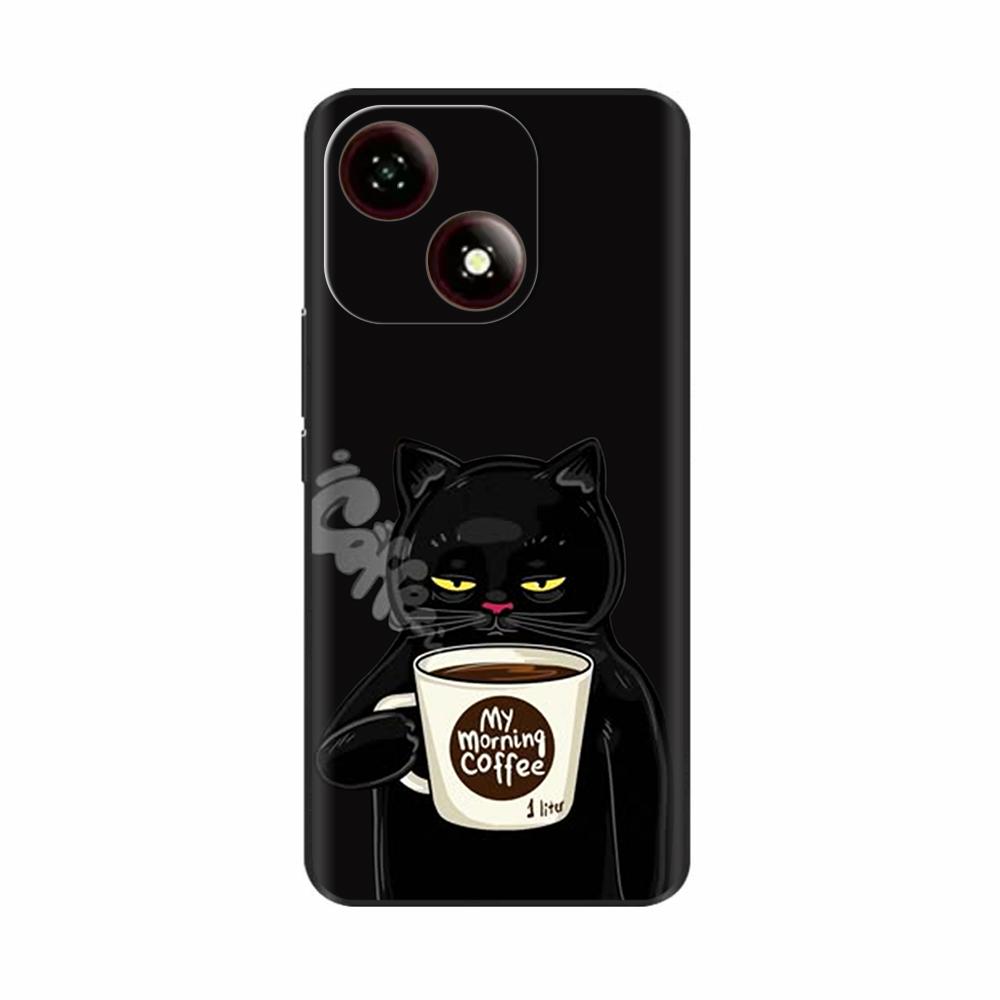 Stoßfeste Hülle für ZTE Blade A35e Z2466 Hülle Cartoon Silikon Stoßfänger Weiche Handyhülle für ZTE Blade A35 A35e A55 A75 Rückseite