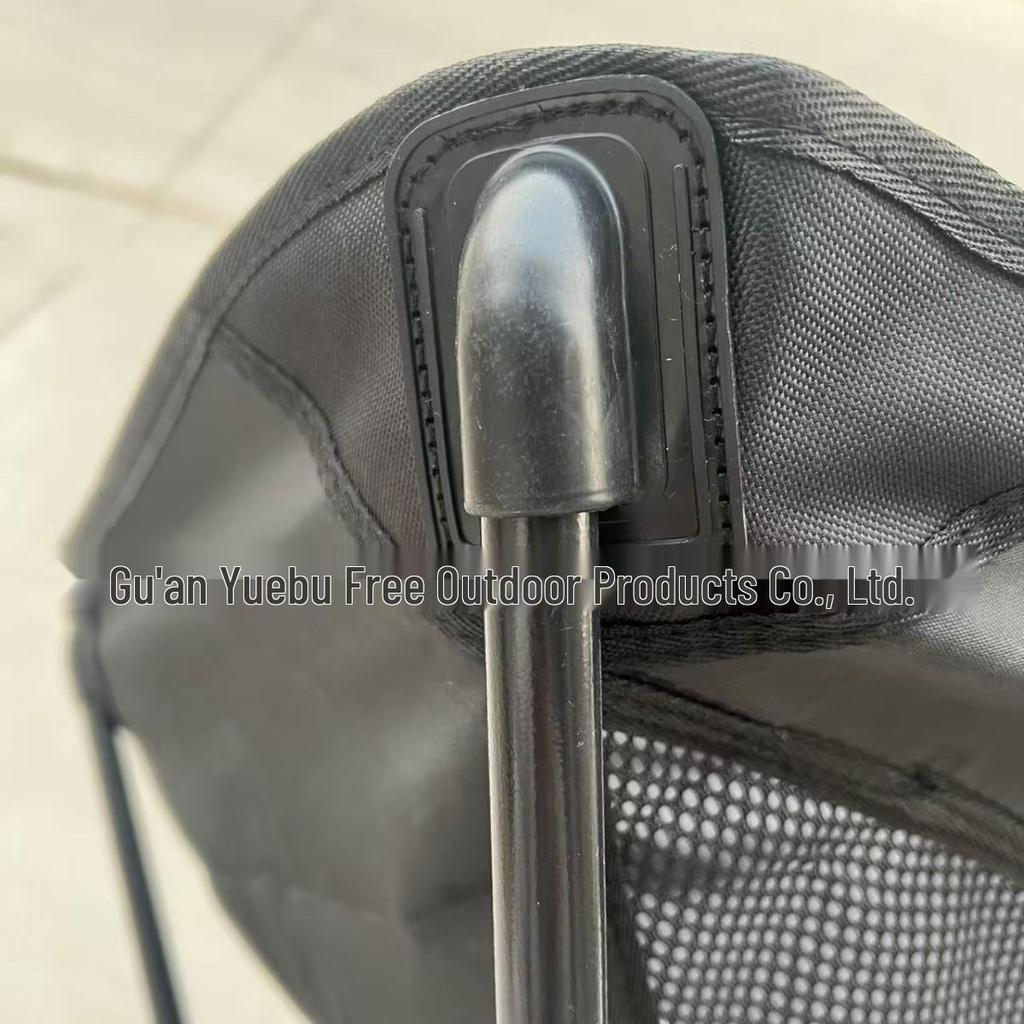 Tragbarer faltbarer Campingstuhl mit Rückenlehne - Atmungsaktiv für den Außen- und Strandgebrauch