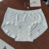 Skin-friendly and breathable Modal girls' briefs without side seams mid-waist hip-wrapped soft shorts
