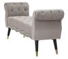 Bench Paris Gray Gold Cm 120X40X60
