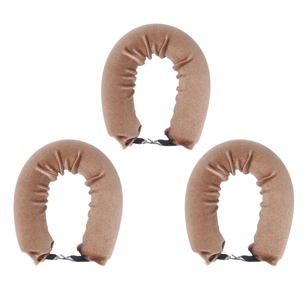 3 Packs Heatless Curling Rod Headband Soft Blowout Overnight Heatless Curler for All Hair Types