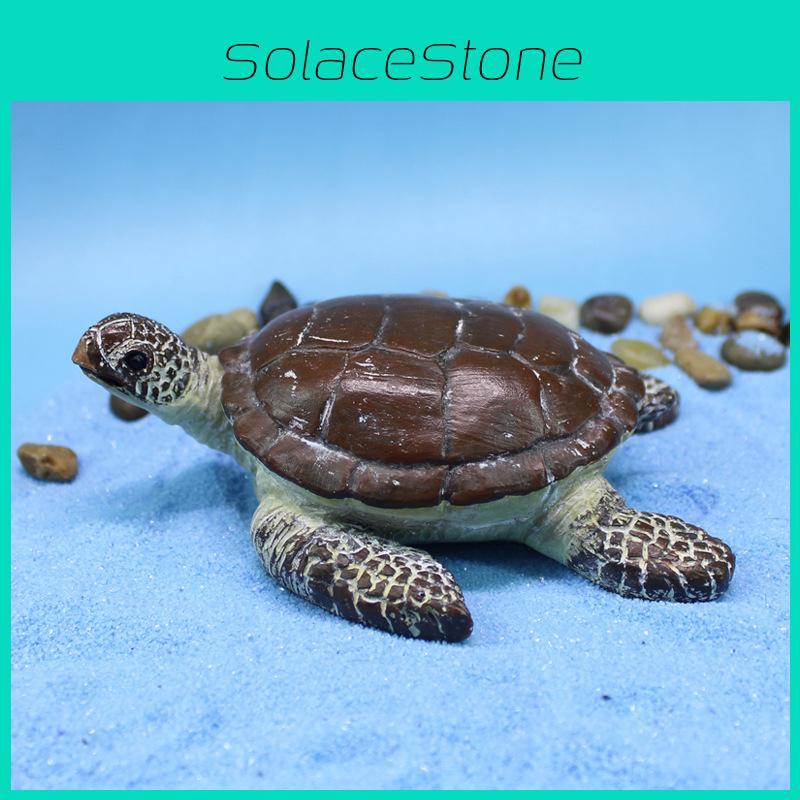 Sea Simulated Turtle Model Tabletop Figurine Micro Landscape Garden Decoration