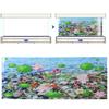 Fish   Aquarium Background Backdrop Adhesive Decor Paper PVC Decals Sticker 122X50CM