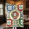 Royal Emblem Heritage blanket sofa blanket blanket Outdoor plush blanket Christmas gifts Nap Blanket
