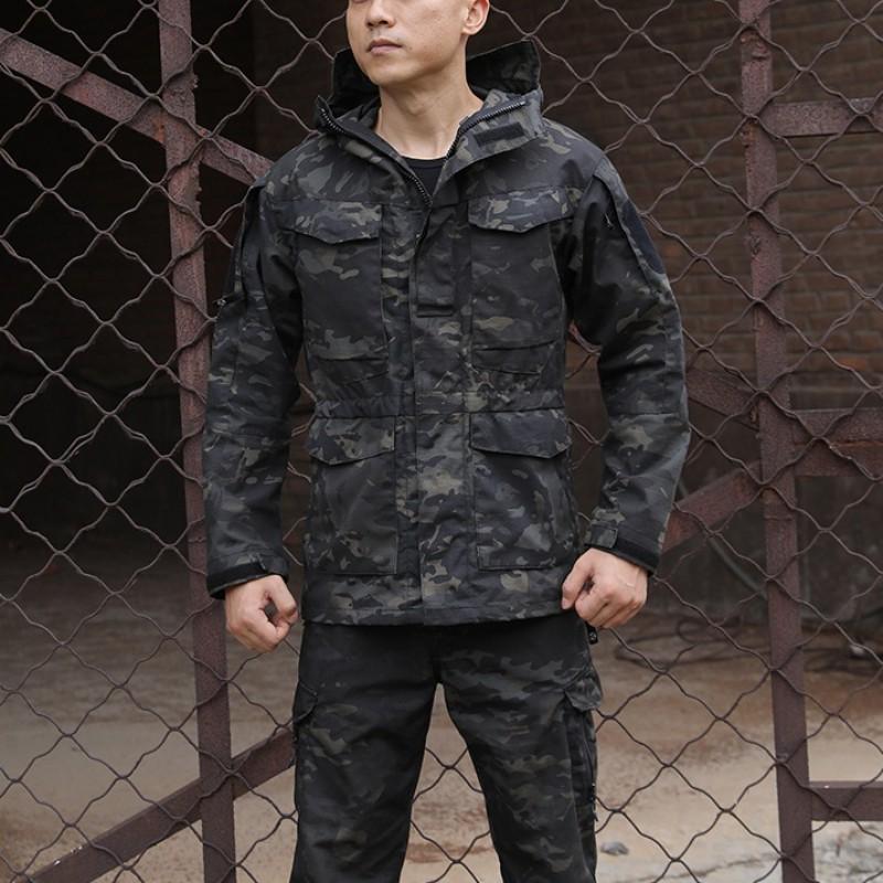 Combinaison de camouflage Archon Vêtement d'extérieur Imperméable Résistant à l'usure Manteau Pantalon Veste de travail réglable