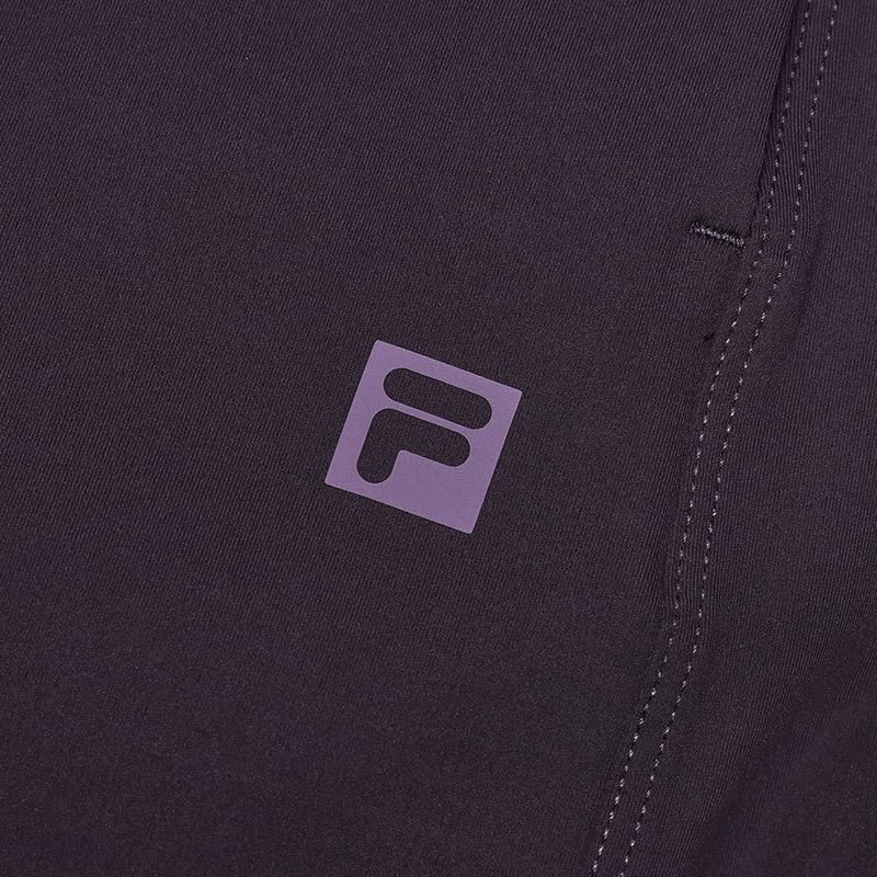 Fila Original Comfortable Straight Leg Wide Leg Casual Pants Women Bottoms Purple F51W529602F-DP