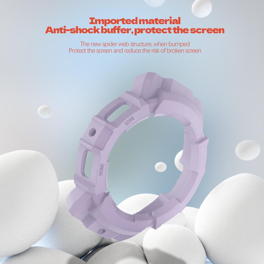 Armor Cover for Samsung Galaxy Watch Case 4 5 40mm 44mm PC Protective Fashion Accessories Hollow Frame WatchCase Bumper