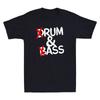 Drum & Bass / Rum & Ass Funny Drummer Gift Sarcastic Quote Novelty Men's T-Shirt