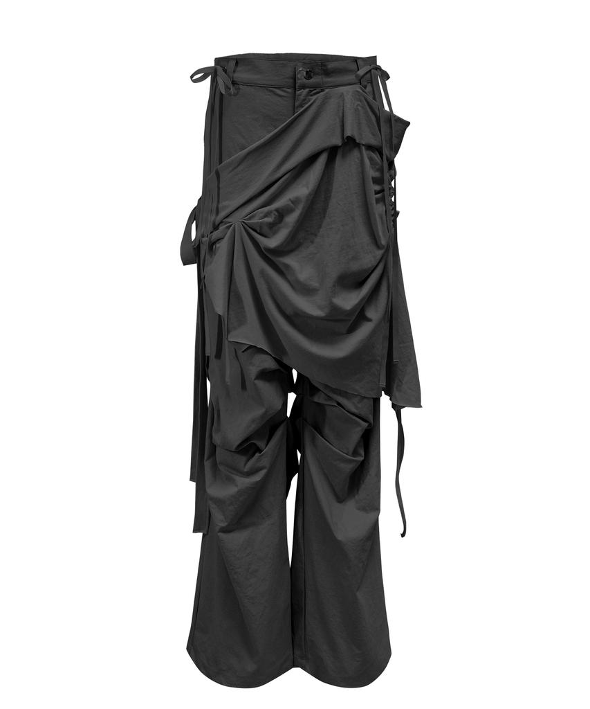 Jeongdo Layering By Pants. Black