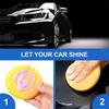 Universal 12Pcs Car Waxing Foam Polish Sponges Applicator Detail Washing Pads Wax Soft Sponge Dust Remove Car Cleaning Tool