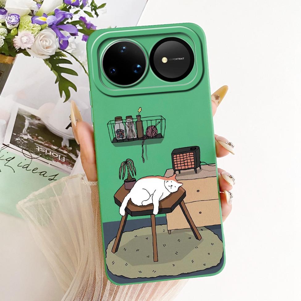 Für Huawei Nova 15 Ultra Hülle Abdeckung Luxus Mode Niedlich Cartoon Lustig Bemalt Silikon Hülle Für Huawei Nova 15Ultra SLY-AL00