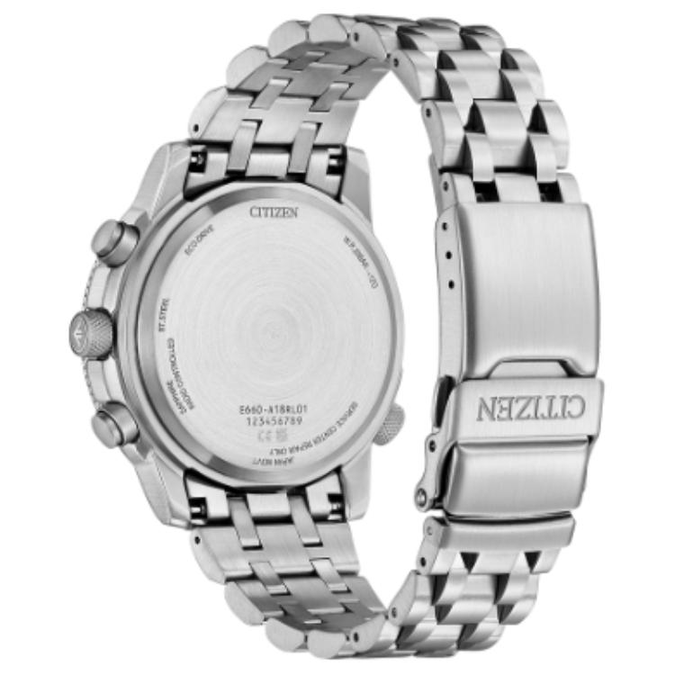 Citizen PROMASTER 200m Wasserdicht Lichtbetriebenes Quarzwerk Edelstahlarmband Uhr Unisex CB5861-59E