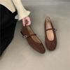 2026 New Brand Women Flat Shoes Fashion Mesh Ladies Elegant Mary Jane Shoes Soft Sole Outdoor Dress Ballerinas
