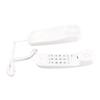 Corded Phone Support Pause Last Number Redial Wall Mountable Landline Telephone with Lighted Keys for Home Office White