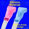 1pcs Highly Elastic Silicone Faucet Extender Bathroom Sink Fixture Children's Hand Washing Accessories Water Tap Nozzle Kitchen