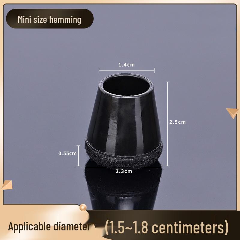 Durable Silicone Non-Slip Chair Leg Covers with Noise Reduction & Thickened Edge