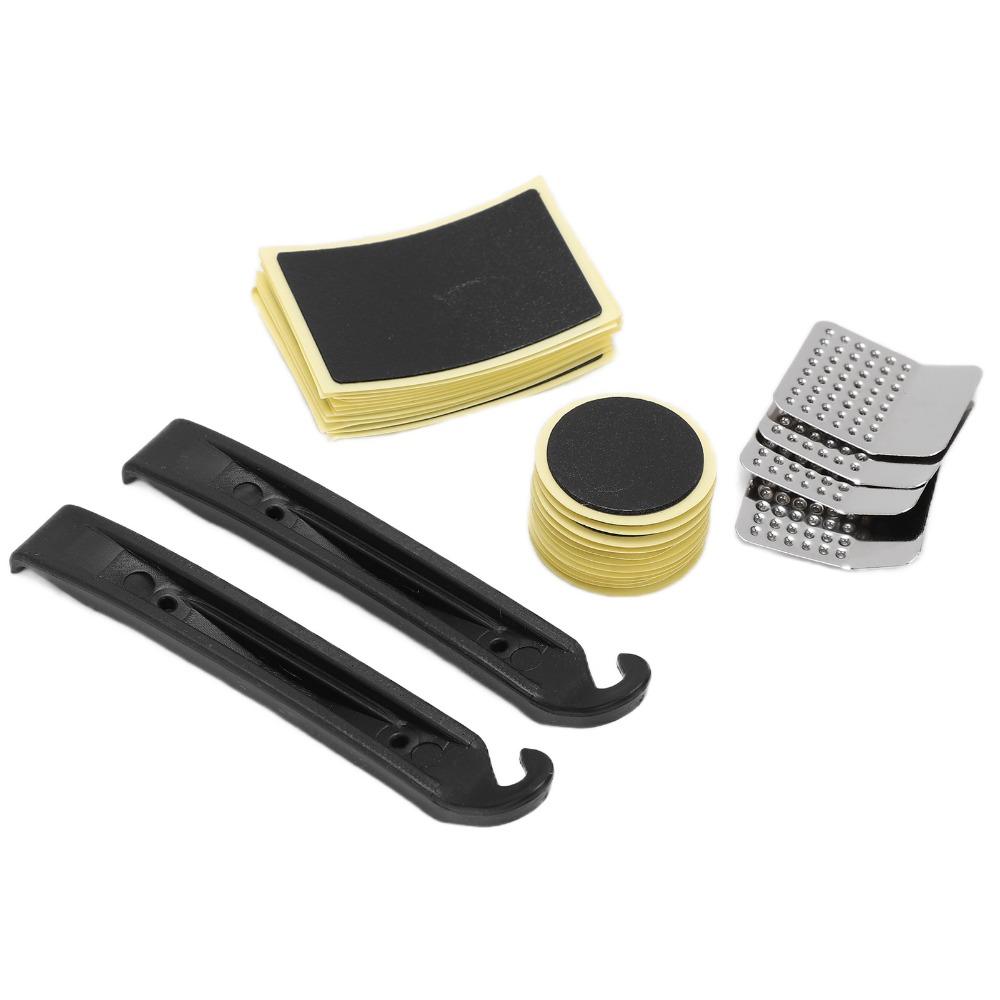 30PCS 12 Square Patches Bike Tire Patches Tire Puncture Repair Kit Bike Tire Repair